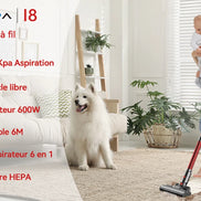 Free-Stand 6 in 1 Handheld Vacuum Cleaner (Wired/Corded)