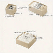 Foldable Fabric Storage Drawer Organizer