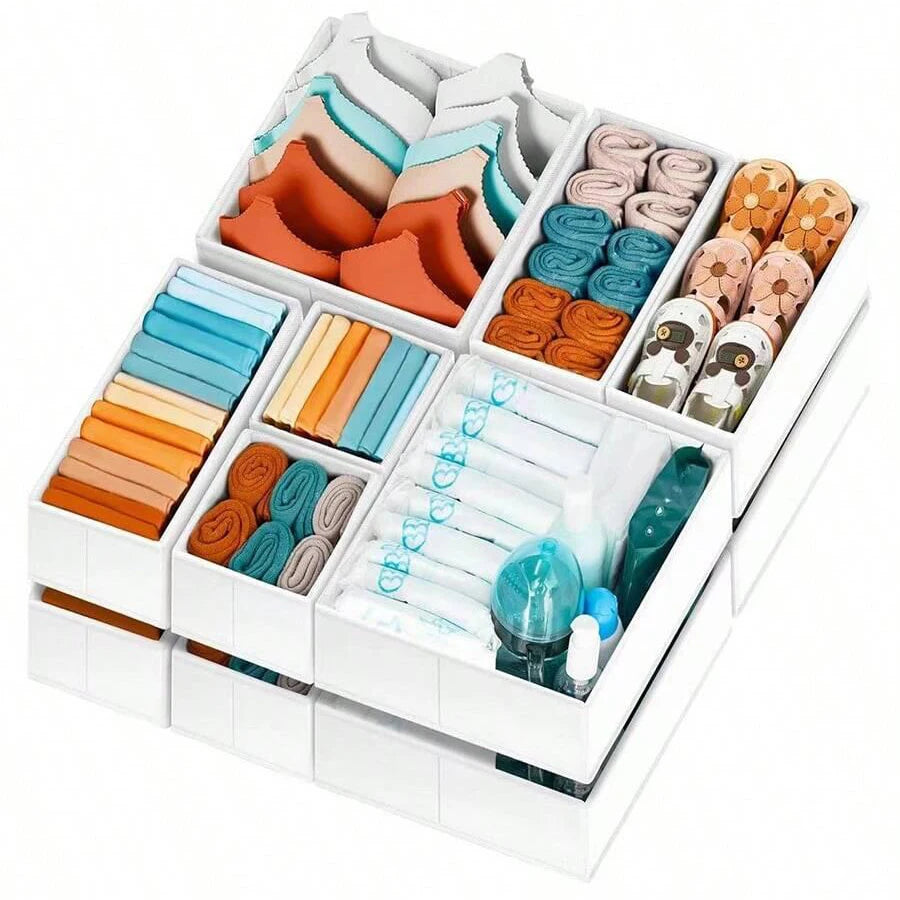 Foldable Fabric Storage Drawer Organizer