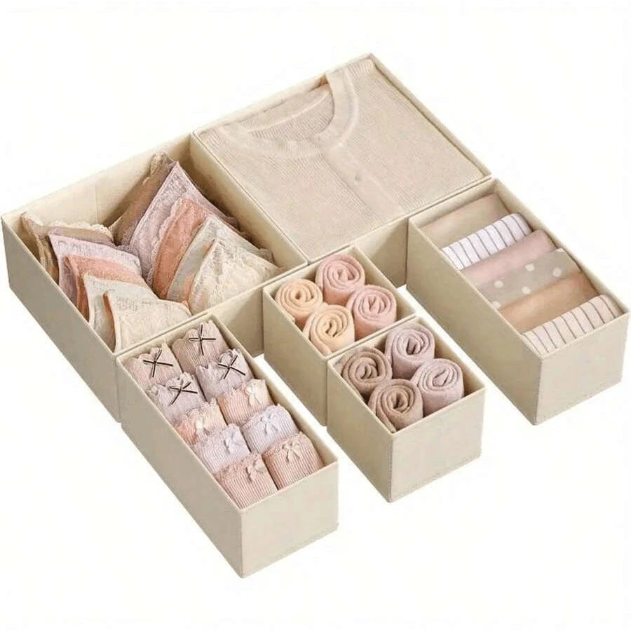 Foldable Fabric Storage Drawer Organizer