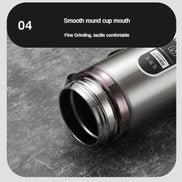 Smart Insulated Water Bottle with LED Temperature Display Aberscent