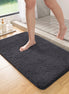 Long hair absorbent bathroom mat furry shower room foot wiping mat toilet non-slip mat entrance mat Aberscent