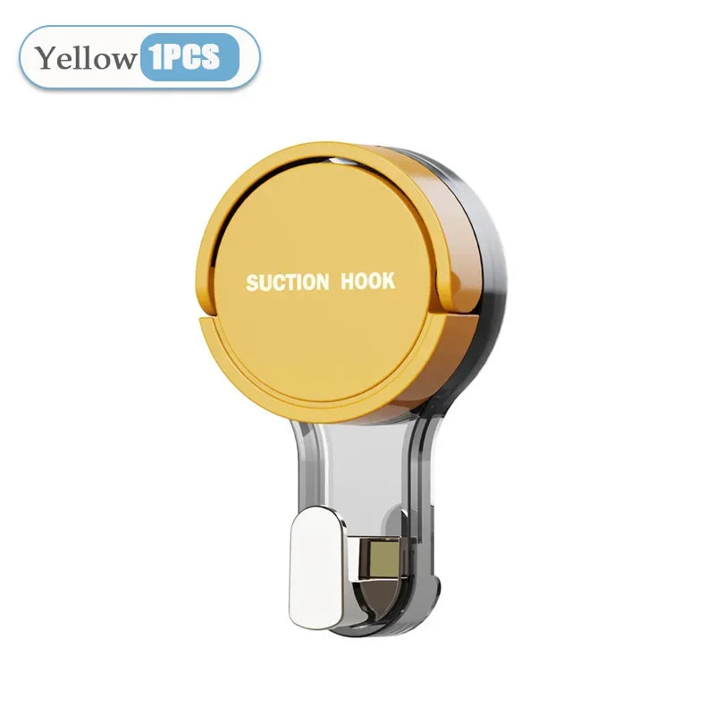 Gold suction hook on a white background with 'Yellow 1PCS' label.