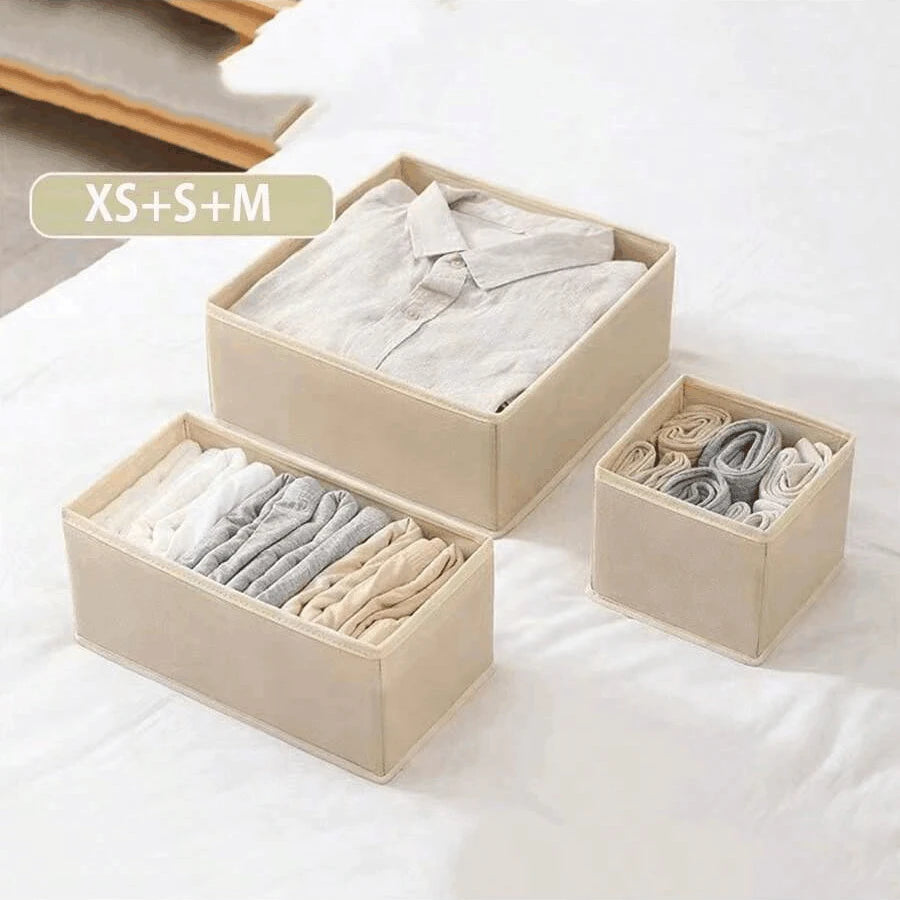 Foldable Fabric Storage Drawer Organizer