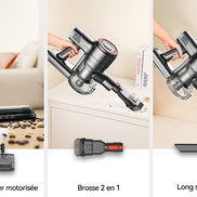 Free-Stand 6 in 1 Handheld Vacuum Cleaner (Wired/Corded)