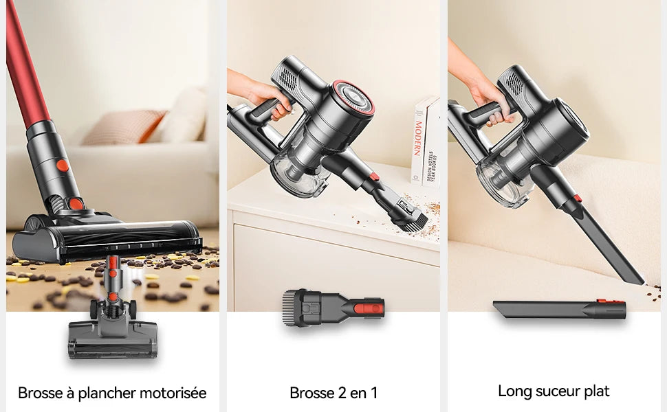 Free-Stand 6 in 1 Handheld Vacuum Cleaner (Wired/Corded)