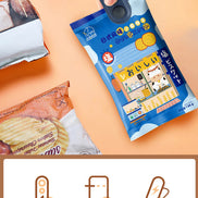 Mini Heat Bag Sealing Machine Package Sealer Bags Plastic Food Sealer Clip Bag Handheld Sealer Food Packaging Heat Sealer Aberscent