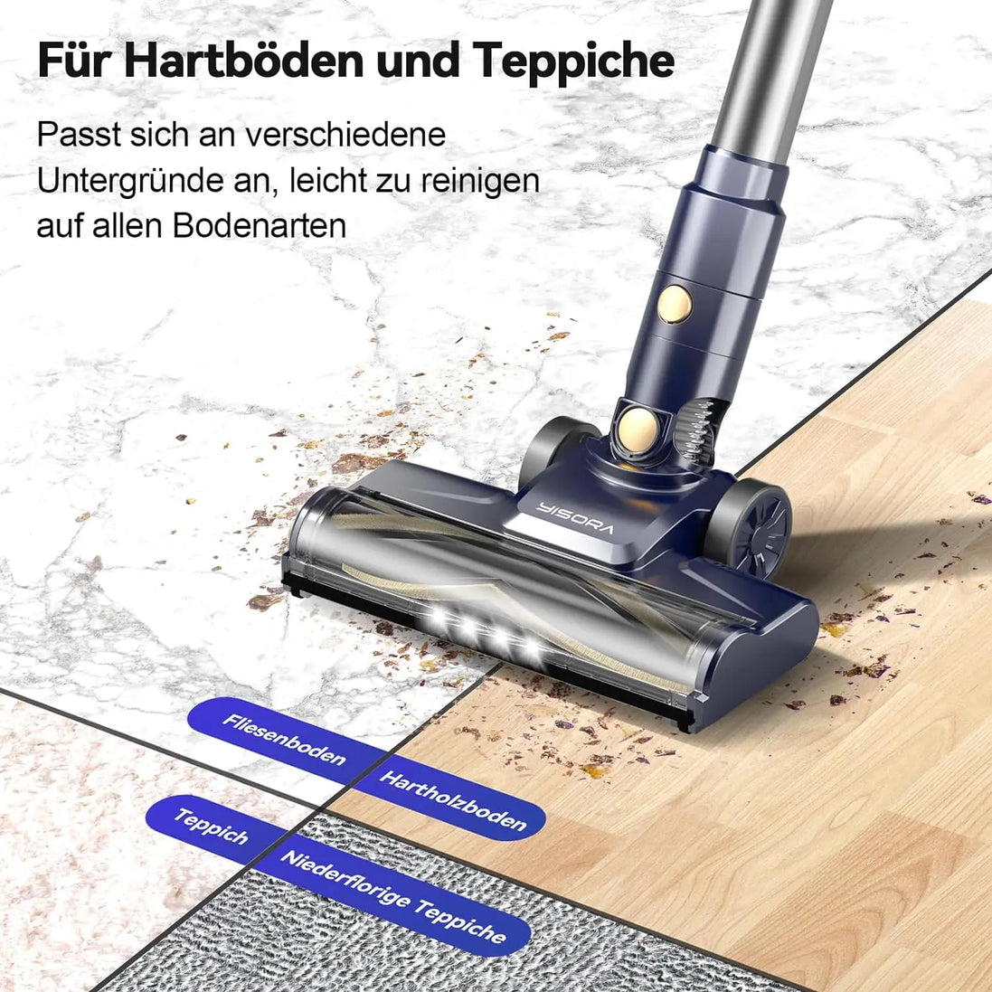 Free-Stand 6 in 1 Handheld Vacuum Cleaner (Wired/Corded)
