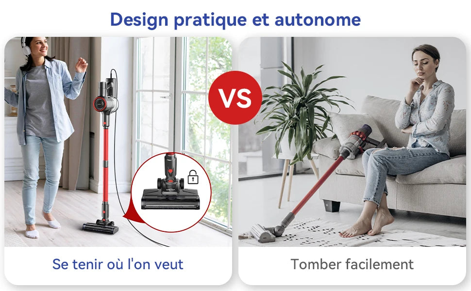 Free-Stand 6 in 1 Handheld Vacuum Cleaner (Wired/Corded)