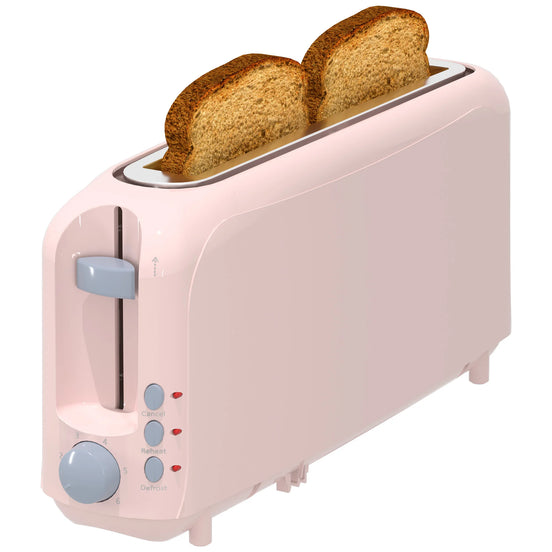 Ultra-Slim 2-Slice Toaster with Wide Slots