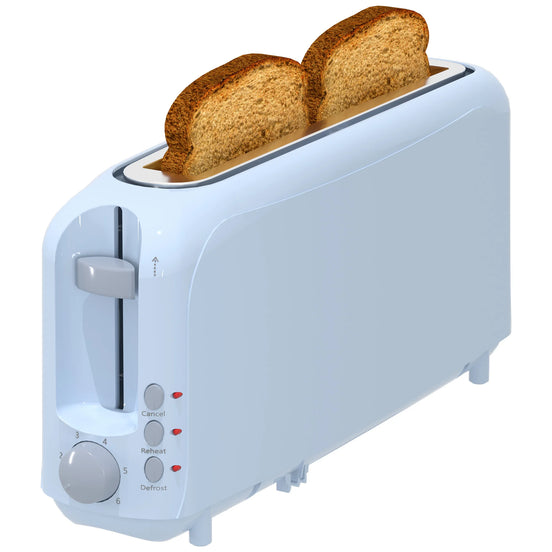 Ultra-Slim 2-Slice Toaster with Wide Slots