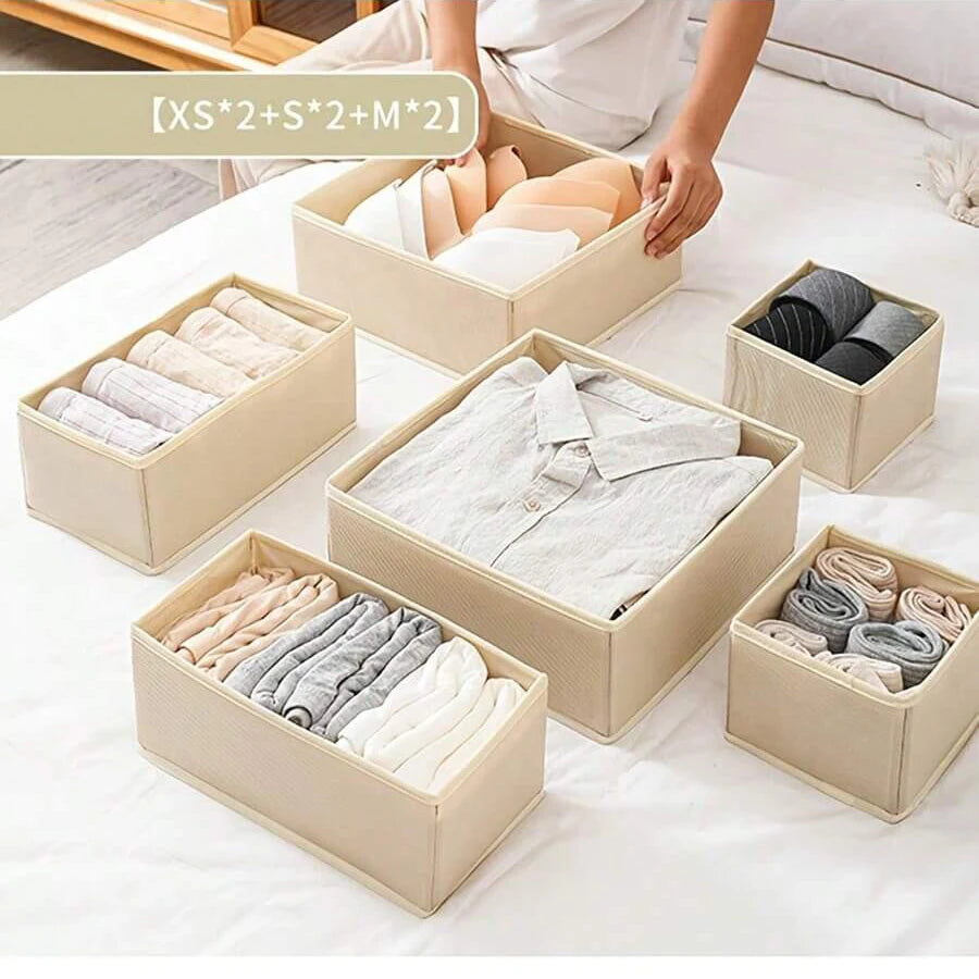 Foldable Fabric Storage Drawer Organizer