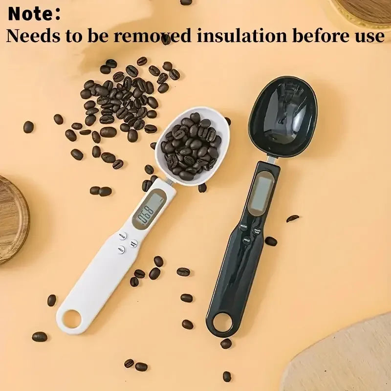 Mini Spoon Scale Digital Kitchen Scale Electronic LCD Food Scale 0.1-500g Cooking Flour Milk Coffee Powder Weight Measure Spoon Aberscent